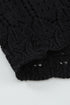 Crochet Lace Pointelle Knit Sweater